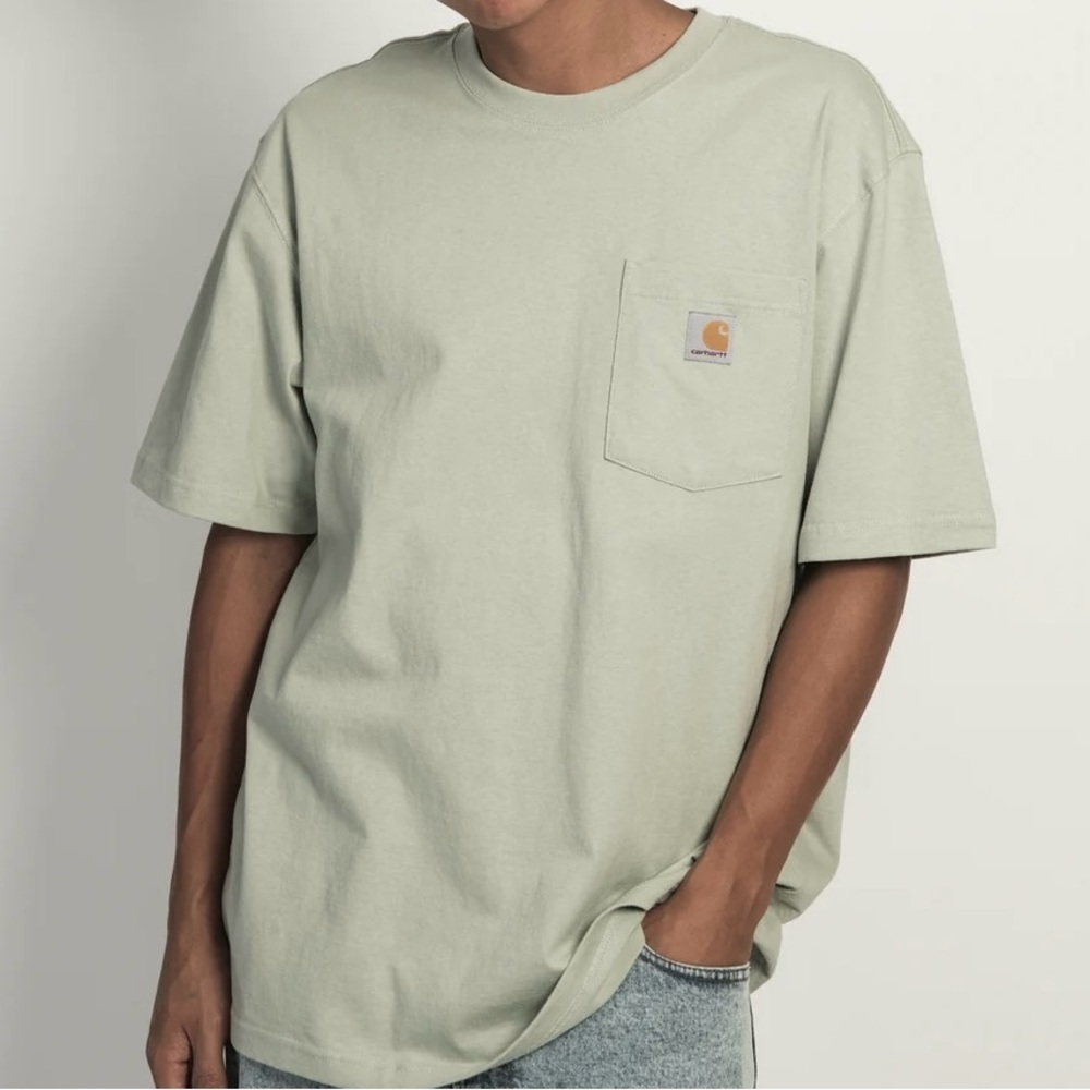 Carhartt Loose Fit Workwear Pocket Tee Pale Sage